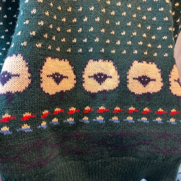 Deans of scotland shetland wool Crewneck Sweater - Picture 5 of 6